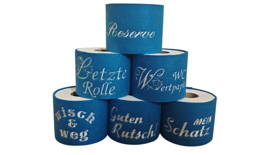 Klopapierverstecker, Klopapierbanderole