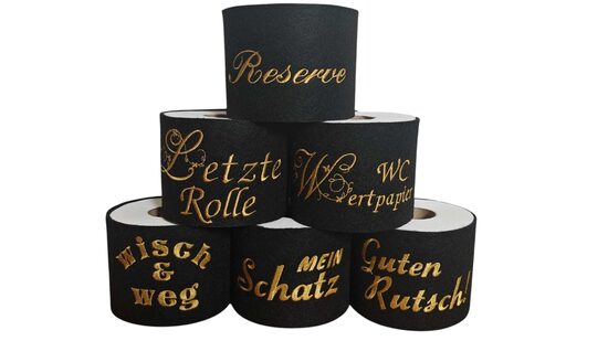 Klopapierverstecker, Klopapierbanderole
