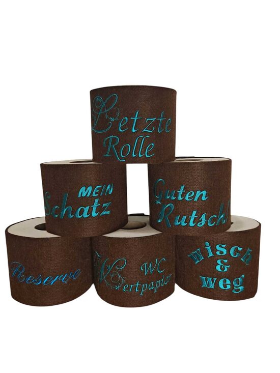 Klopapierverstecker, Klopapierbanderole