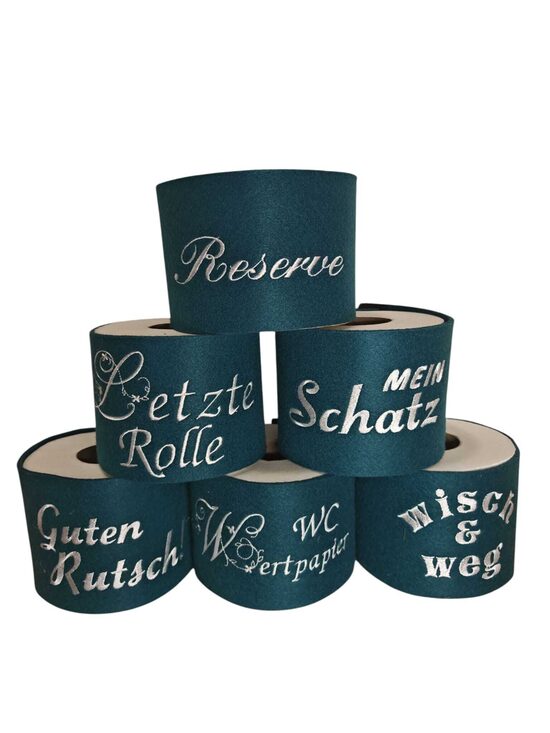 Klopapierverstecker, Klopapierbanderole