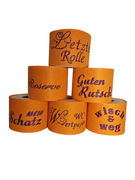 Klopapierverstecker, Klopapierbanderole